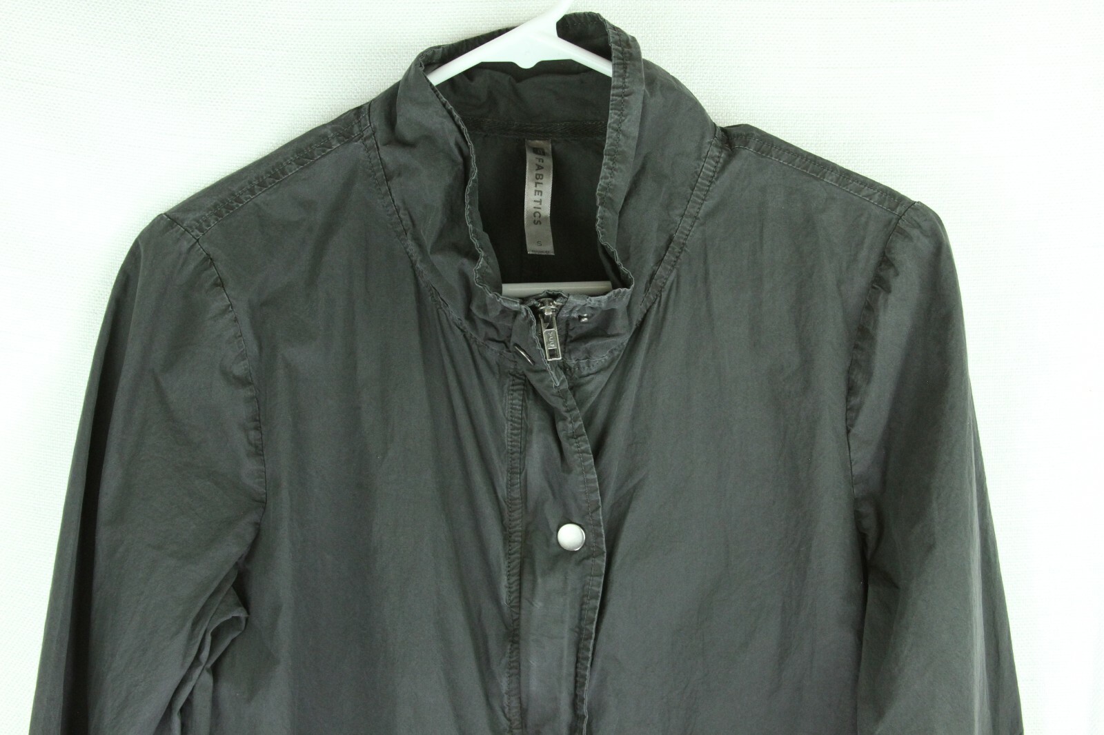 Fabletics Women’s Jacket Size Small Gray Coat Ath… - image 2