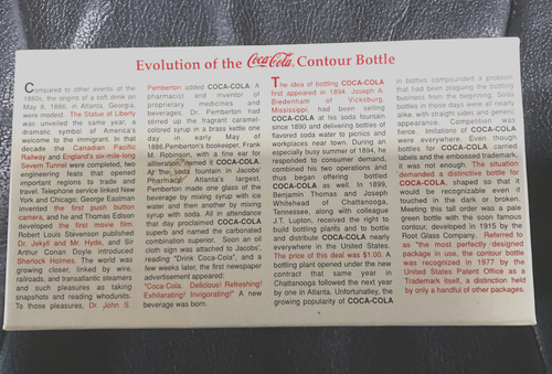 Vtg Miniature Bottle set 100 Years of Coca Cola Bottling Limited Edition 1998 - Picture 3 of 6