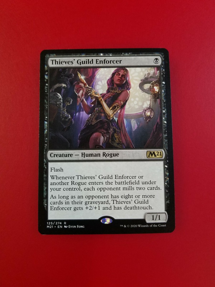 1x Thieves' Guild Enforcer | M21 Core Set 2021 | MTG Magic