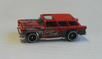 Hot Wheels 1955 Chevy Chevrolet Classic Nomad rot HW Mattel Car Oldtimer Auto 55