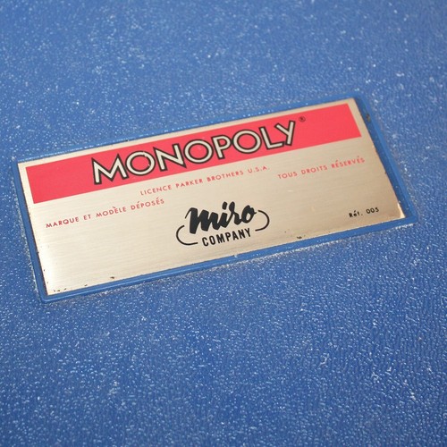 Ancienne valise bleue jeu de société Monopoly Edition 30 ème anniversaire Miro - Picture 9 of 10