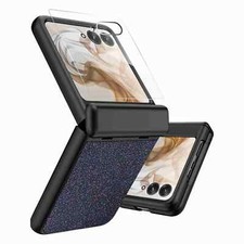 For Motorola Moto Razr Ultra 2025/60 Bling Hinge Built-in Screen Protector Case