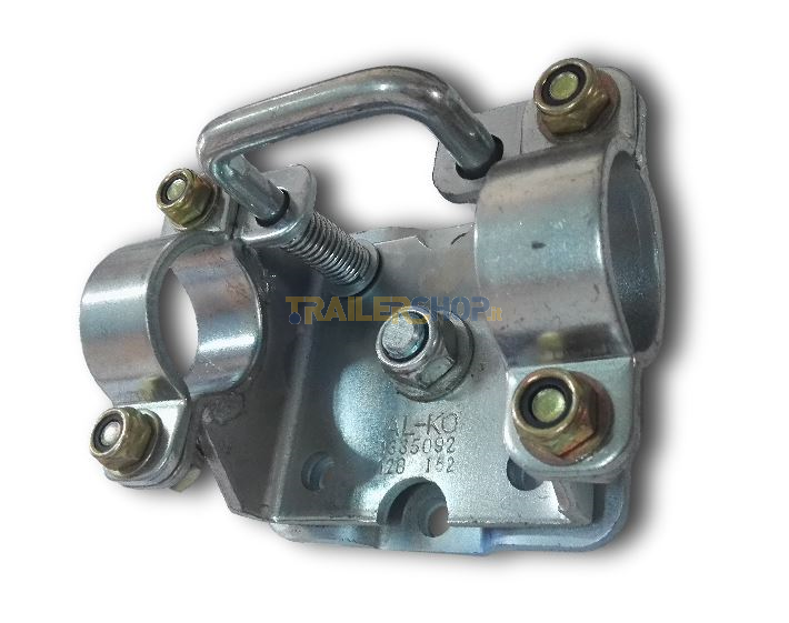 SUPPORTO RUOTINO GIREVOLE DIAIMETRO 48 4 FORI ALKO PER CARRELLO RIMORCHIO