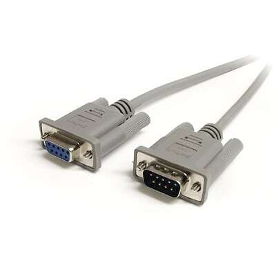 1PC STARTECH.COM MXT10010 10 ft Straight Through Serial Cable - M/F - Serial ex