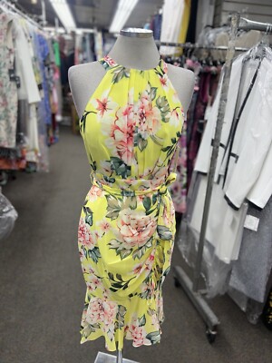 ELIZA J DRESS/SIZE 6/NEW WITH TAG/RETAIL$159/ /CHIFFON