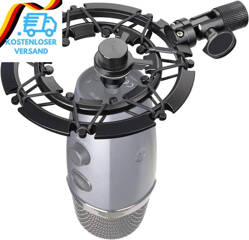 Blue Yeti Nano Mikrofonspinne, Shock Mount Reduziert Vibrations Passender Mikrof