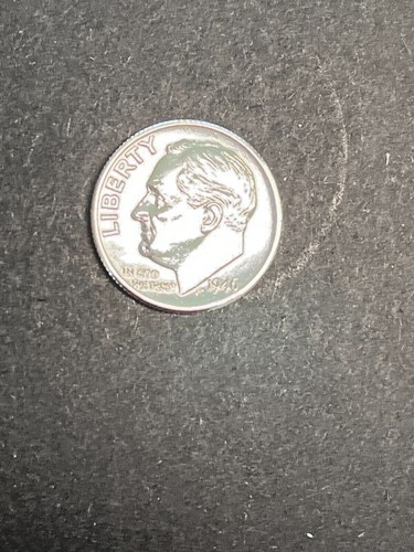 1946-P Roosevelt Dime BU Key Date - 第 1/5 張圖片