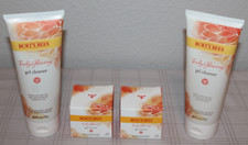 Burt's Bees Lot of Truly Glowing Gel Skin Cream 1.8 oz and Face Cleaner 6oz