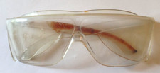 Vintage VISITOR SPECTACLES Clear Protective Safety Glasses