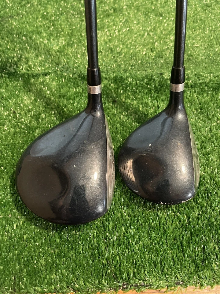 Spalding Executive Ladies Oversize Driver And 5 Woods Set Graphite - Image 3 of 4