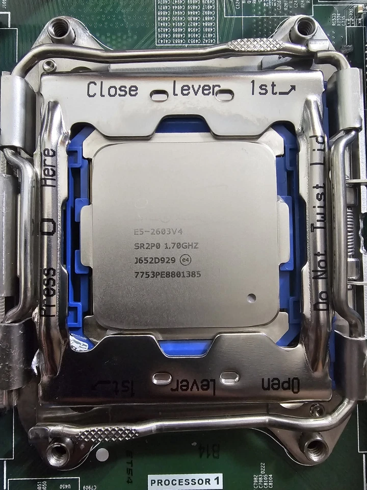 Intel Xeon E5-2603 v4 1.70GHz Socket LGA2011-3 Processor CPU (SR2P0) - Image 2 of 4