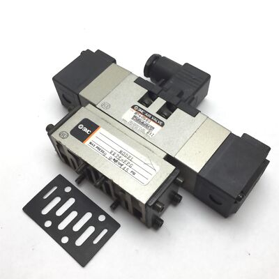 SMC VP7-6-FPG-D-3 Solenoid Valve VV71-FPG Double Check Spacer, 3-Position 5-Port