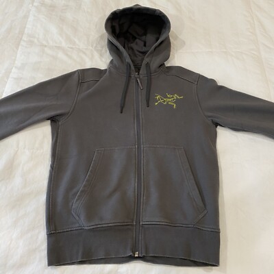 Arcteryx Embroidered Leaf Full Zip Hoody - Near Excellent