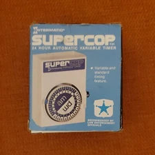 Vintage Intermatic Super Cop 24 Hour Automatic Variable Timer Security D711 USA 