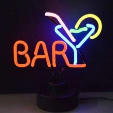 BAR MARTINI NEON SCULPTURE  4BARMA by Neonetics
