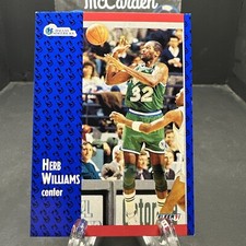 1991-92 Fleer Herb Williams #48 Dallas Mavericks