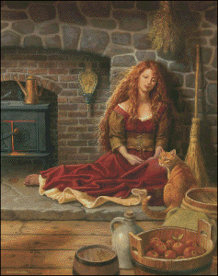 Needlework Crafts Full Embroidery Counted Cross Stitch Kits Hearthstone