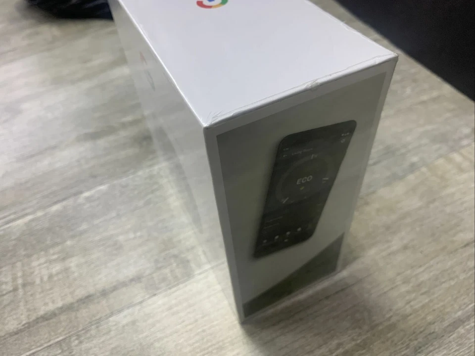 SEALED- Google Nest 3rd Gen Learning Thermostat T3017US White UPC 813917020203 - Image 2 of 2