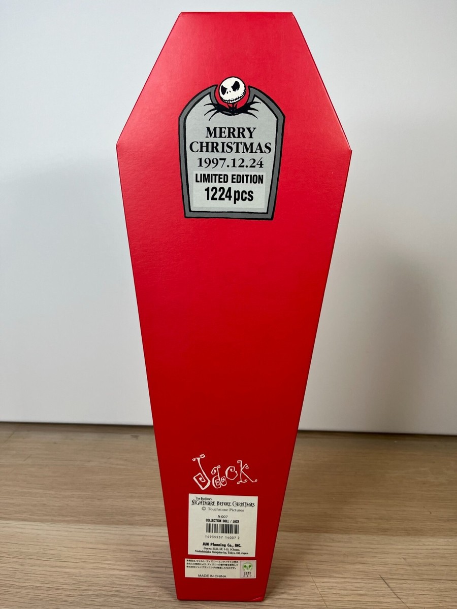 Nightmare Before Christmas Original Santa Jack Red Coffin Jun