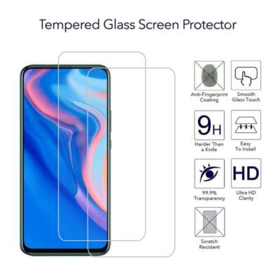 Coque Huawei P Smart 2019 et Verre Trempé D'écran Protecteur, Silicone