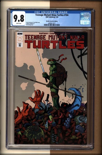 Teenage Mutant Ninja Turtles #104 CGC 9.8 RI Variant IDW 2020 TMNT Last Ronin