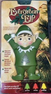 Christmas Tree Sensor Evergreen Elf Christmas Tree Water Moisture Level Sensor New in Package ...