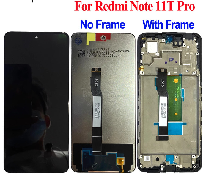 OEM 6.6 For Xiaomi Redmi Note 11T Pro Plus 22041216C LCD Touch Screen  Digitizer