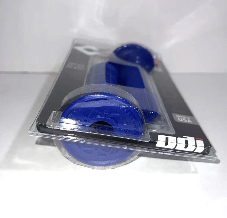 Empuñaduras Compuestas Medianas Mini Mx -Azules- Para Bicicletas 50cc Mx Motocross Foto 2 de 3