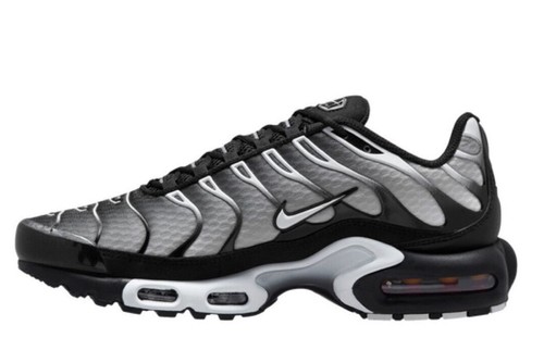 NEW Nike AIR MAX PLUS TN Men\u0026#039;s Black Silver White US Sizes 7-14 -  DM0032-003 | eBay