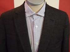 Mario Barutti Gray Blazer Jacket Wool blend Half-lined Size 52EU 42US VGC