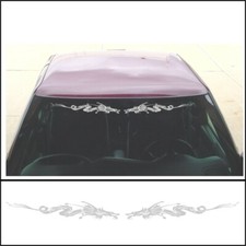 Curved Windshield DRAGON decal fits sport pickup truck sport compact tuner car V