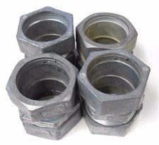 1 1/4" EMT COMPRESSION CONDUIT COUPLINGS LOT OF 4