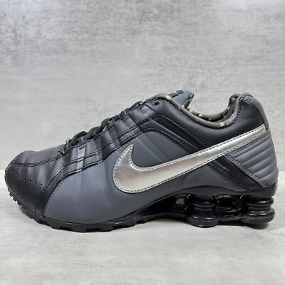 Nike Shox Junior Running Shoes Women's Size Black Gray