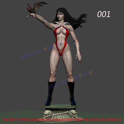 Vampirella 1/3 Unpainted Model Kit Unassembled 3D Printing Garage Kit 001 Ver. - Picture 14 of 15