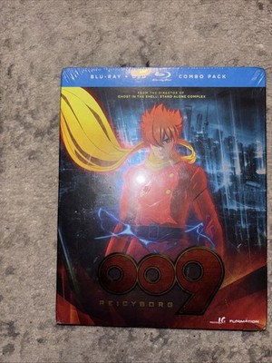 009 Re: Cyborg-Anime Movie (Blu-ray) New Sealed
