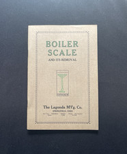 1908 Trade Catalog H Lagonda Manufacturing Springfield Ohio Boiler Scale Removal 1908 Trade Catalog H Lagonda Manufacturing Springfield Ohio Boiler Scale Removal
