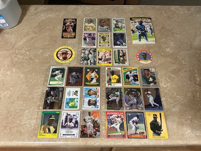 #ad #ad RICKEY HENDERSON : SUPER SHARP ALL DIFFERENT ODDBALL LOT PLEASE READ $37.65