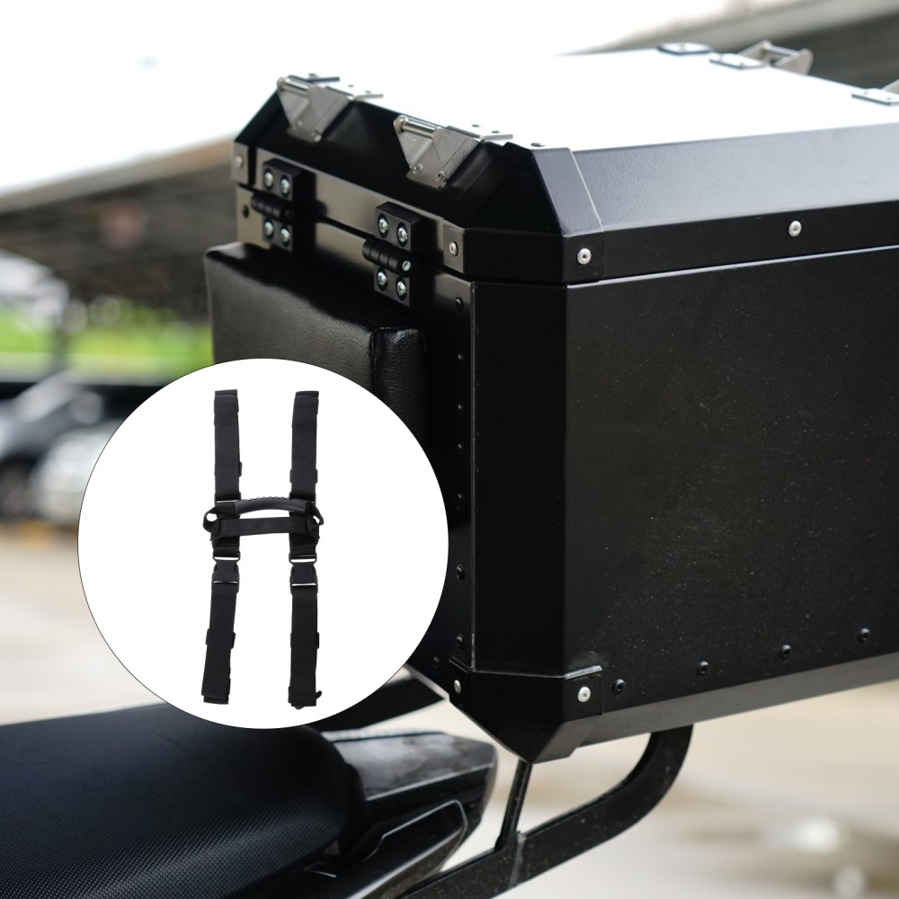 Motorcycle Trunk Handle Side Box Rear Pannier Straps Bike Accessories