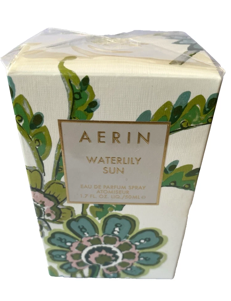 AERIN WATERLILY SUN EAU DE PARFUM SPRAY ATOMIZADOR 1,7 oz/50 ml SELLADO DE FÁBRICA DIFÍCIL DE ENCONTRAR Foto 2 de 4