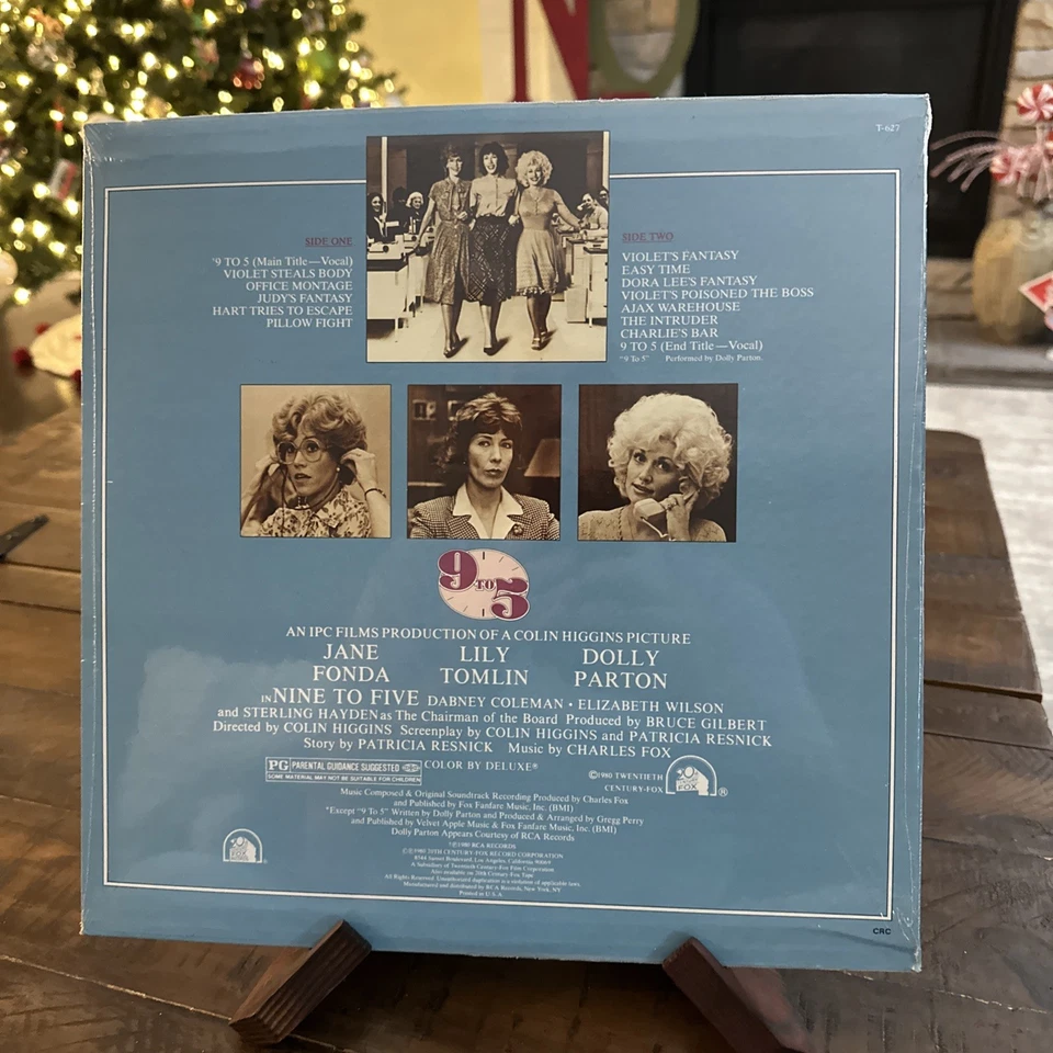SEALED UNOPENED 9 to 5 original soundtrack 1980 DOLLY PARTON - Image 2 of 3