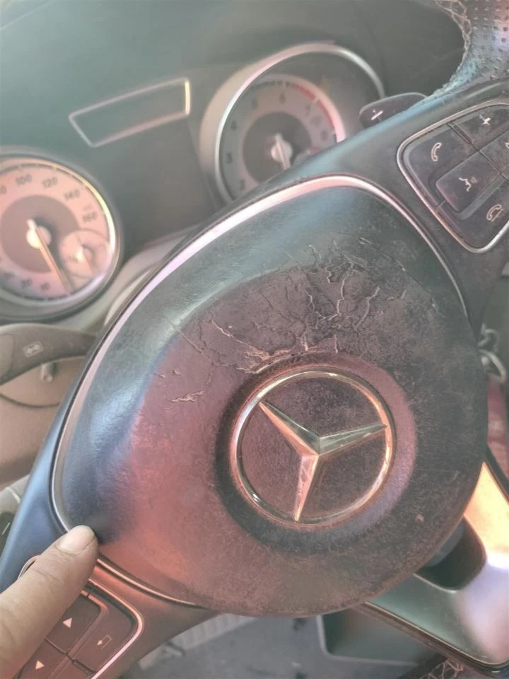 DRIVER WHEEL AIR BAG 0008600900 2014-2018 MERCEDES-BENZ CLA250 Foto 2 de 4