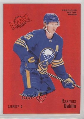 2022-23 Skybox Metal Universe PMG Red /90 Rasmus Dahlin #47 1r8z