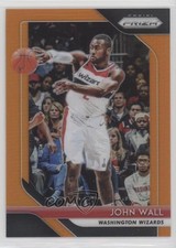 2018-19 Panini Prizm Orange Prizm 8/49 John Wall #223 hs9