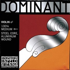 Dominant 1/4 Violin E String - Aluminum/Steel with Ball End