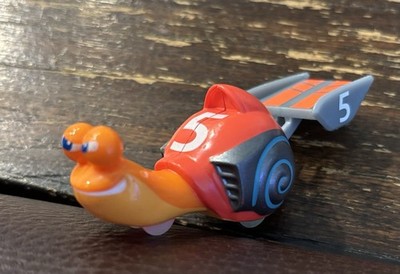 DreamWorks Turbo Racing Team Turbo #5 Diecast Car - Turbo, Orange Red Gray Blue