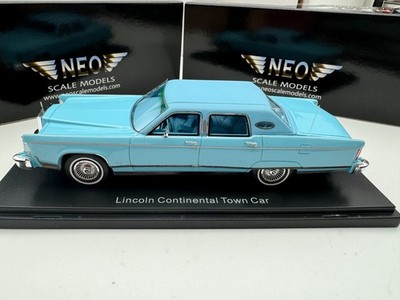 Lincoln Continental Town Neo 1/43 Car 1978 #46 | eBay