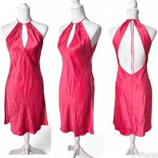Victoria s Secret Silk Midi Slip Small Vintage 2000 Y2K