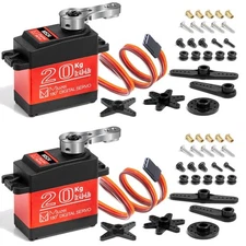20KG RC Servo Motor High Torque Metal Gear Digital Waterproof Steering Part