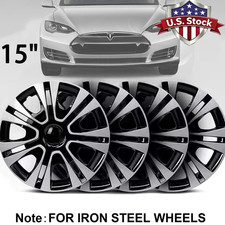 15 Set Of 4 Wheel Covers Snap On Hubcaps Full Hub Caps Fit R15 Tire Steel Rim 15 Set Of 4 Wheel Covers Snap On Hubcaps Full Hub Caps Fit R15 Tire Steel Rim