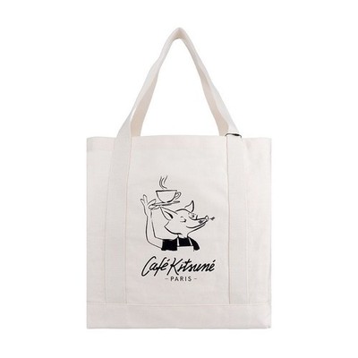 Maison Kitsune Café Kitsuné Fox Tote Bag 144569694
